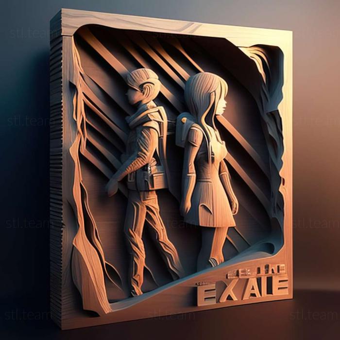 3D модель E kai Time The Movie аниме (STL)
